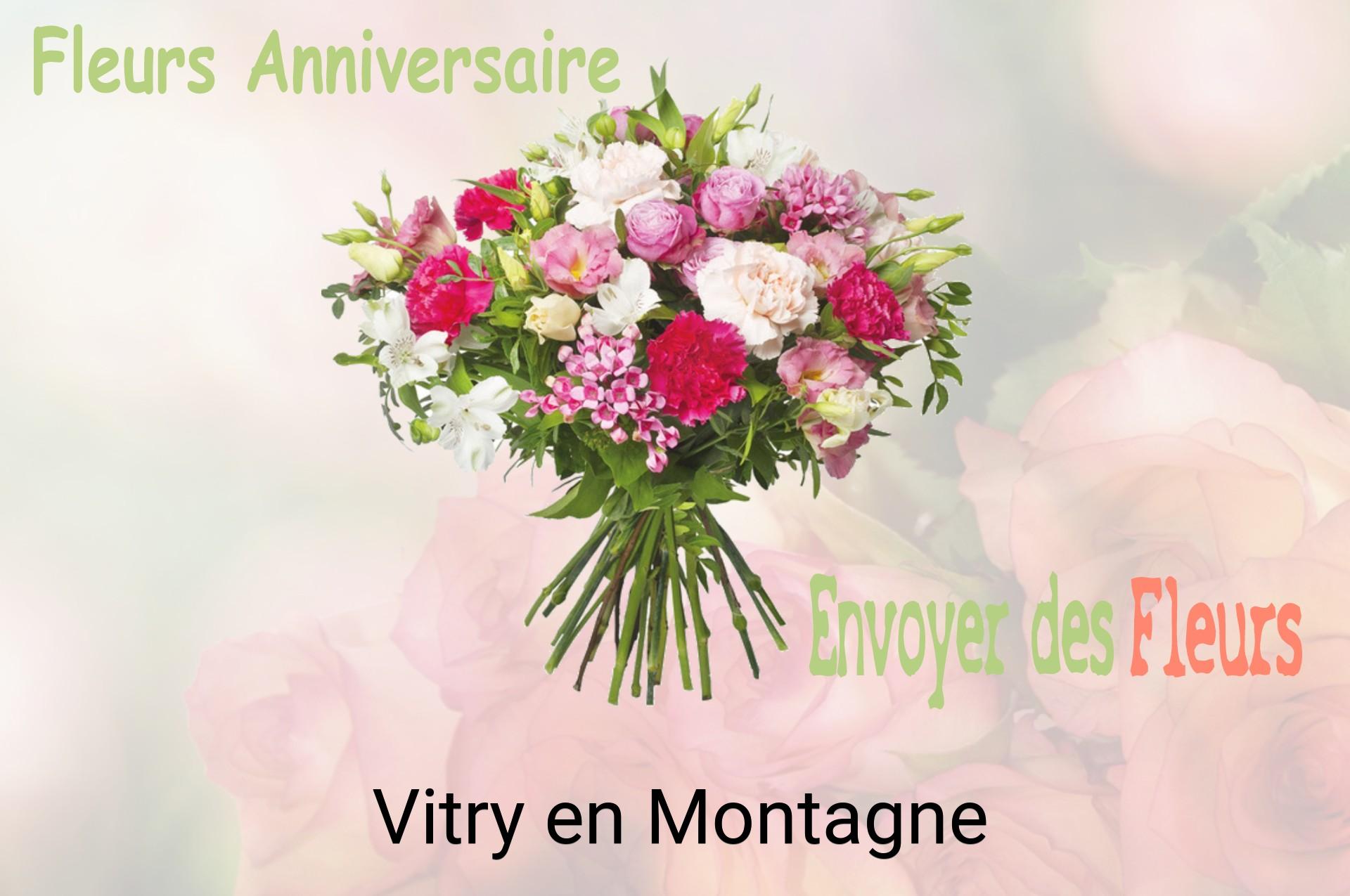 Bouquet de fleurs d’anniversaire livré à Vitry-en-Montagne